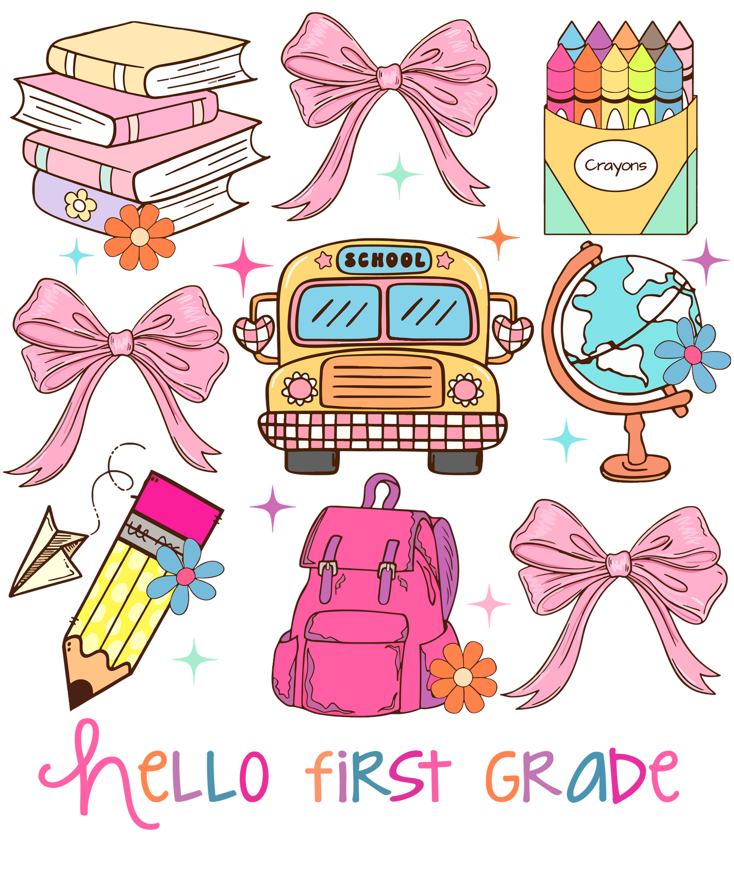 Girly Back to School