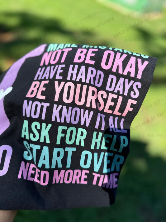 It is Okay to: